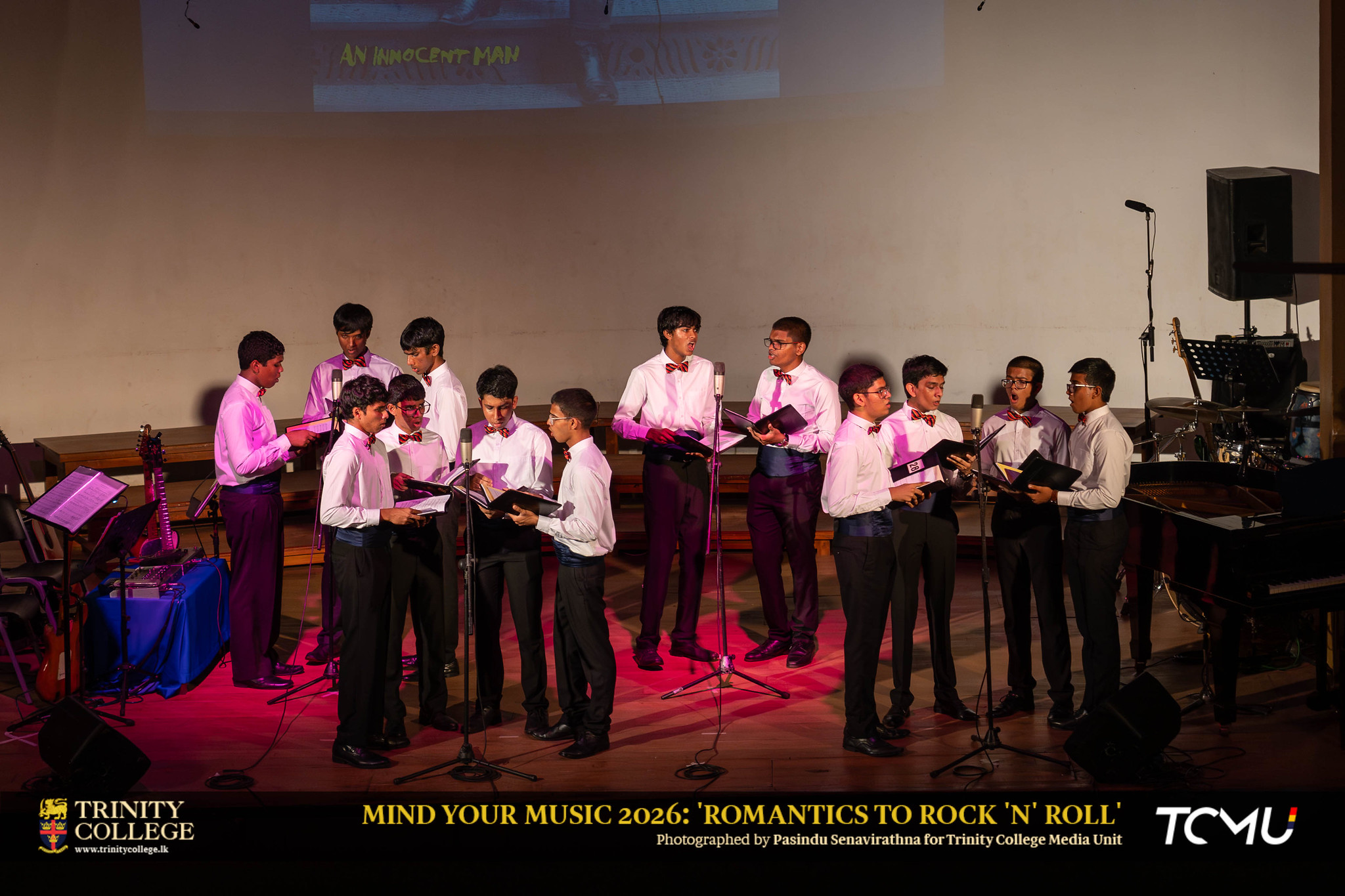 Choir performance at Mind Your Music 2026